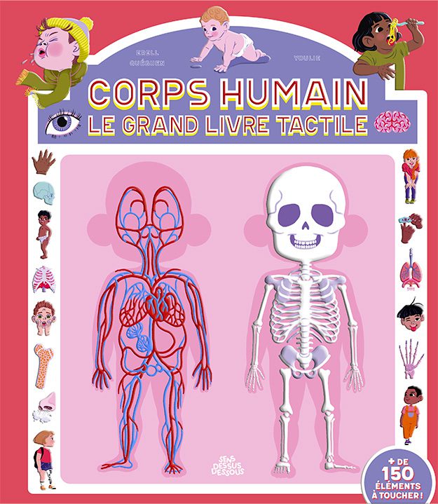 Le Corps humain, le grand livre tactile